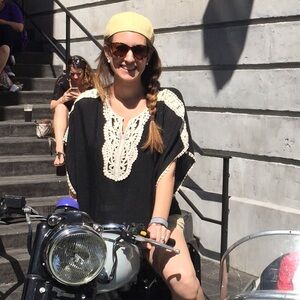 Boho Crepe Crop Top Beach Chic Coverup